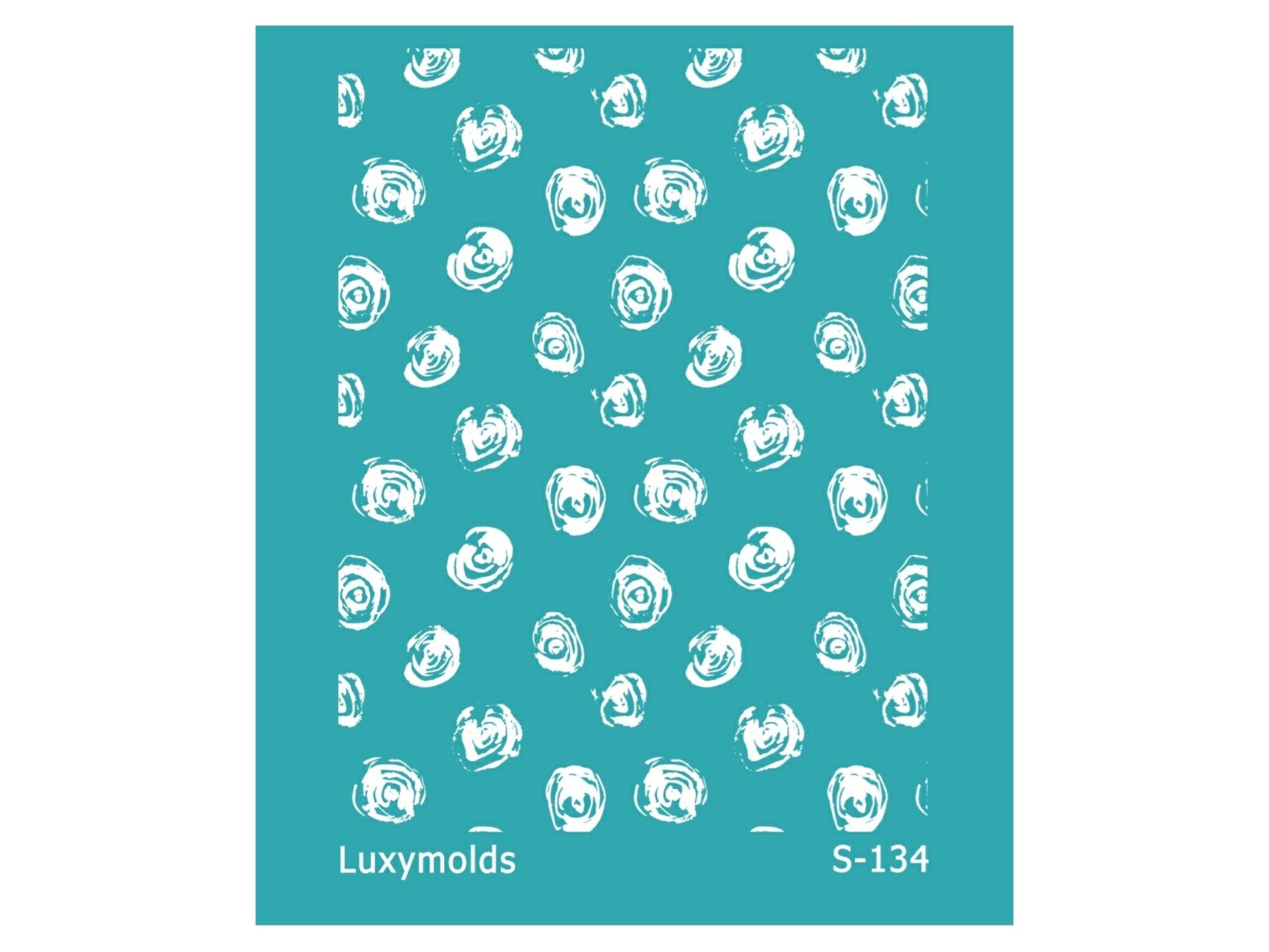 Silk screen stencil for polymer clay "Luxymolds" S-134