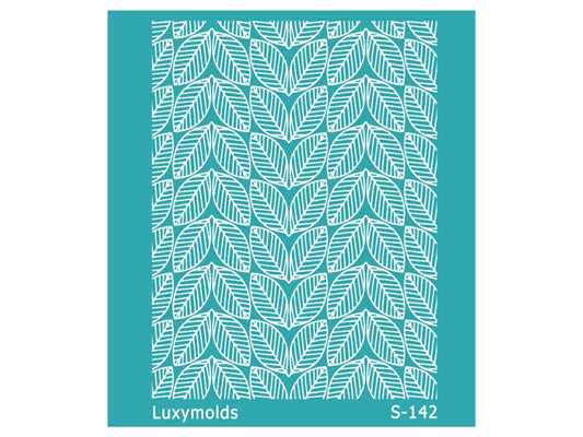 Silk screen stencil for polymer clay "Luxymolds" S-142