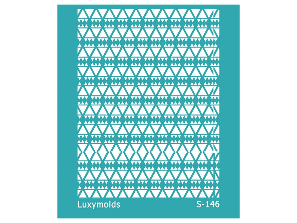 Silk screen stencil for polymer clay "Luxymolds" S-146