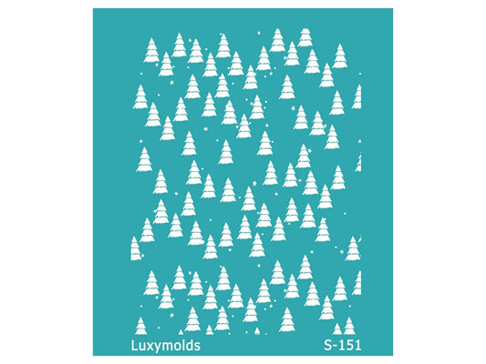 Silk screen stencil for polymer clay "Luxymolds" S-151