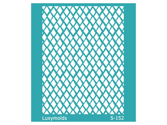 Silk screen stencil for polymer clay "Luxymolds" S-152