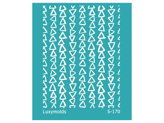 Silk screen stencil for polymer clay "Luxymolds" S-170
