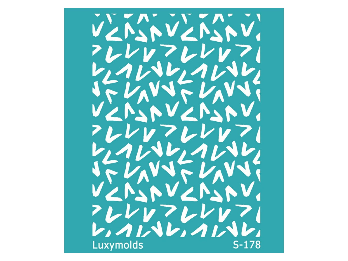 Silk screen stencil for polymer clay "Luxymolds" S-178