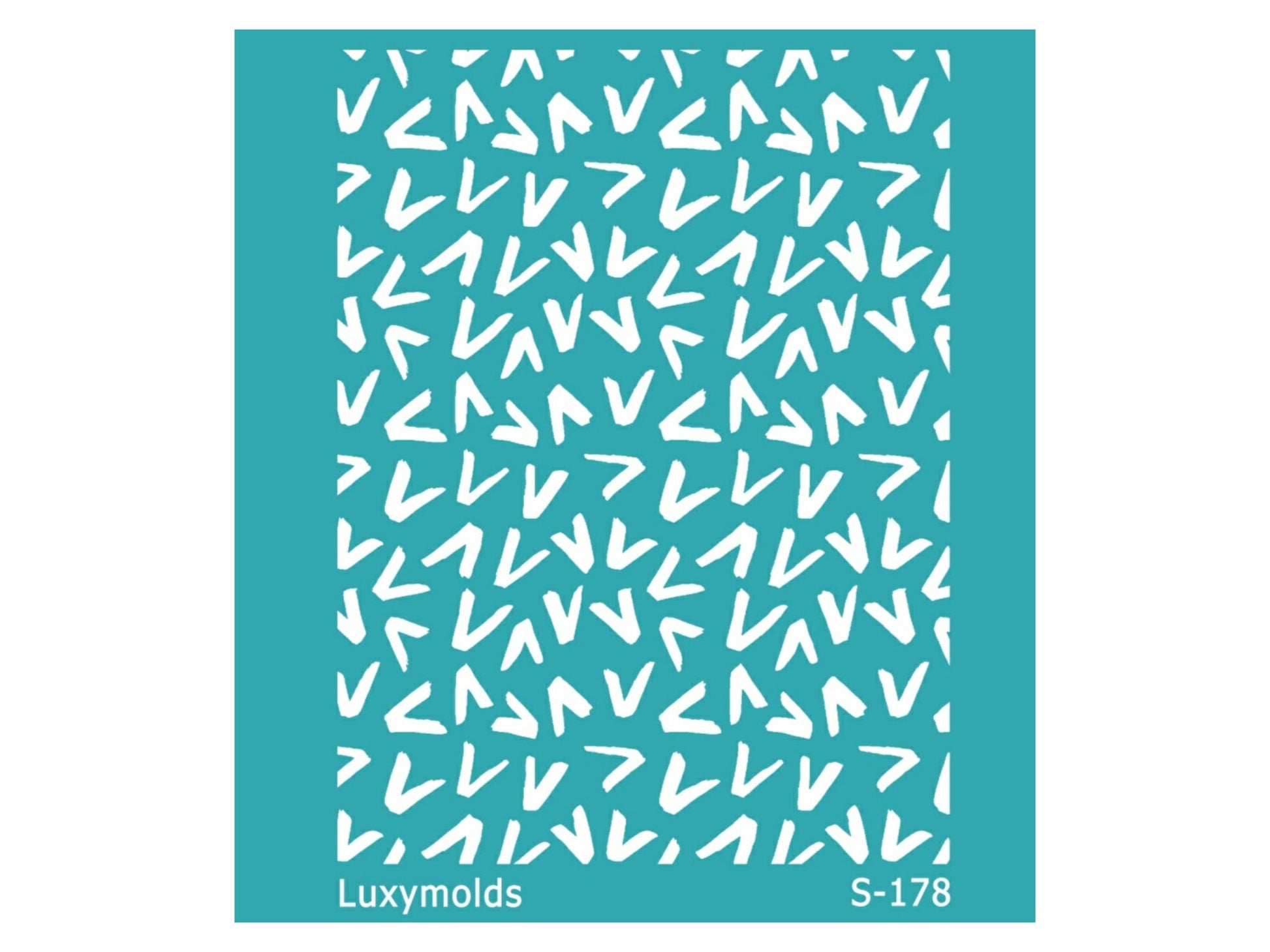 Silk screen stencil for polymer clay "Luxymolds" S-178