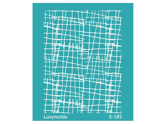 Silk screen stencil for polymer clay "Luxymolds" S-185