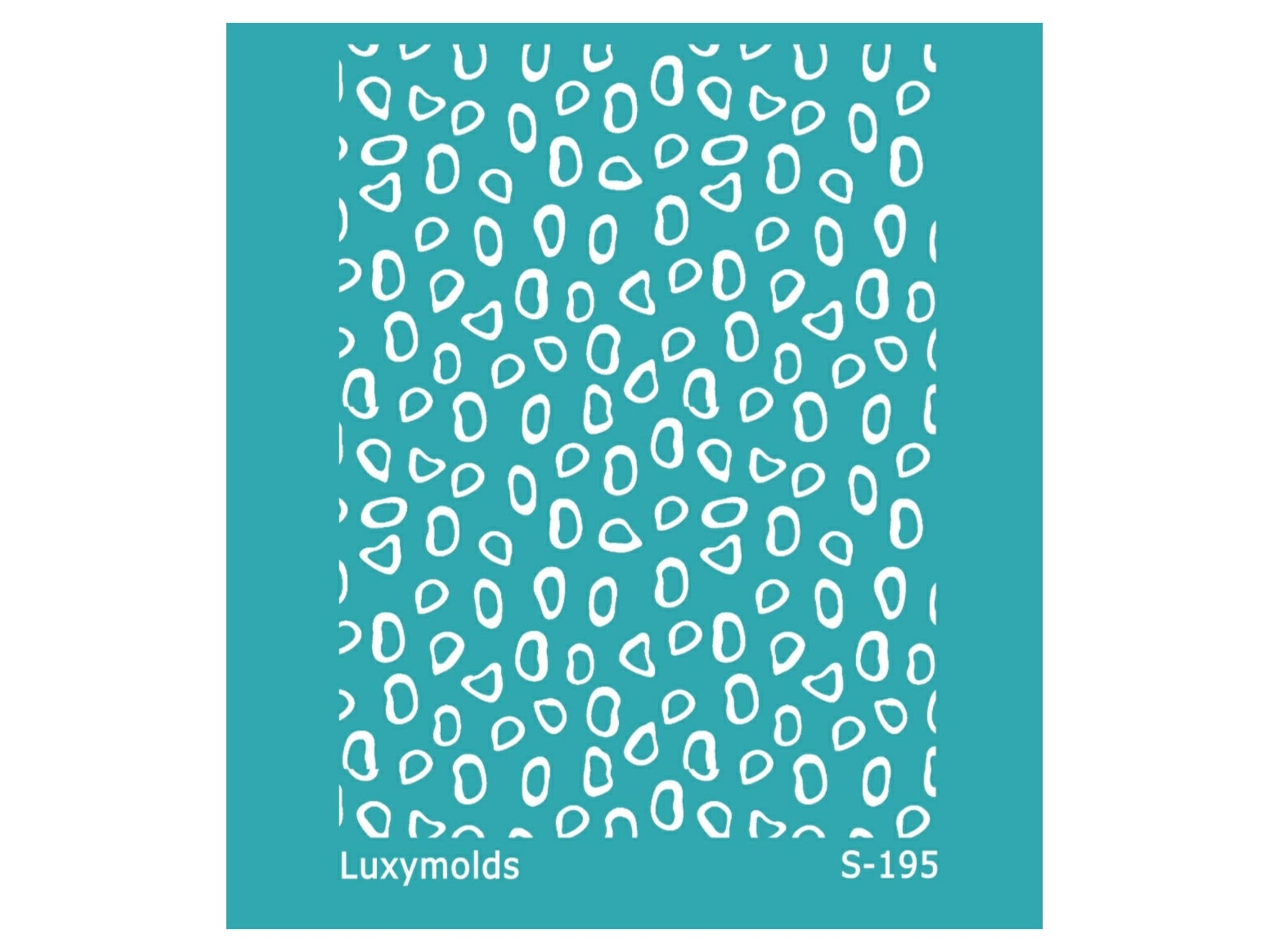 Silk screen stencil for polymer clay "Luxymolds" S-195