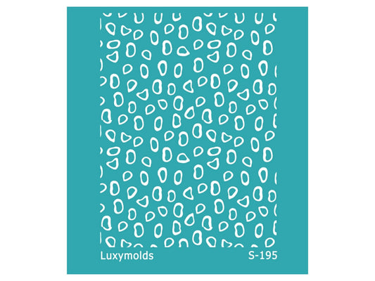 Silk screen stencil for polymer clay "Luxymolds" S-195