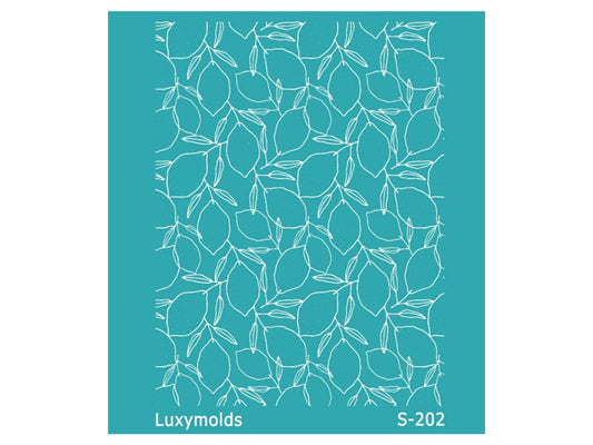 Silk screen stencil for polymer clay "Luxymolds" S-202