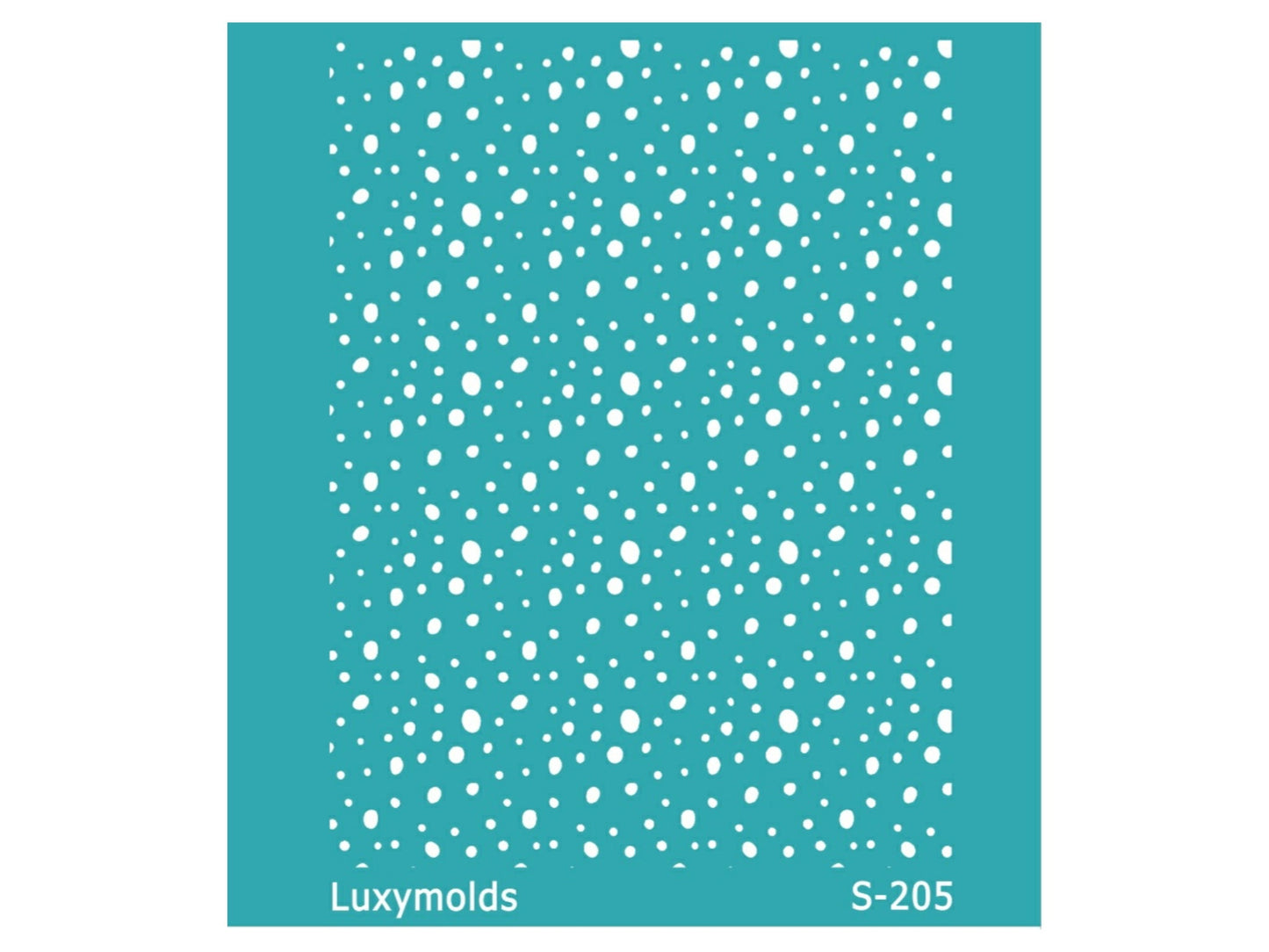 Silk screen stencil for polymer clay "Luxymolds" S-205