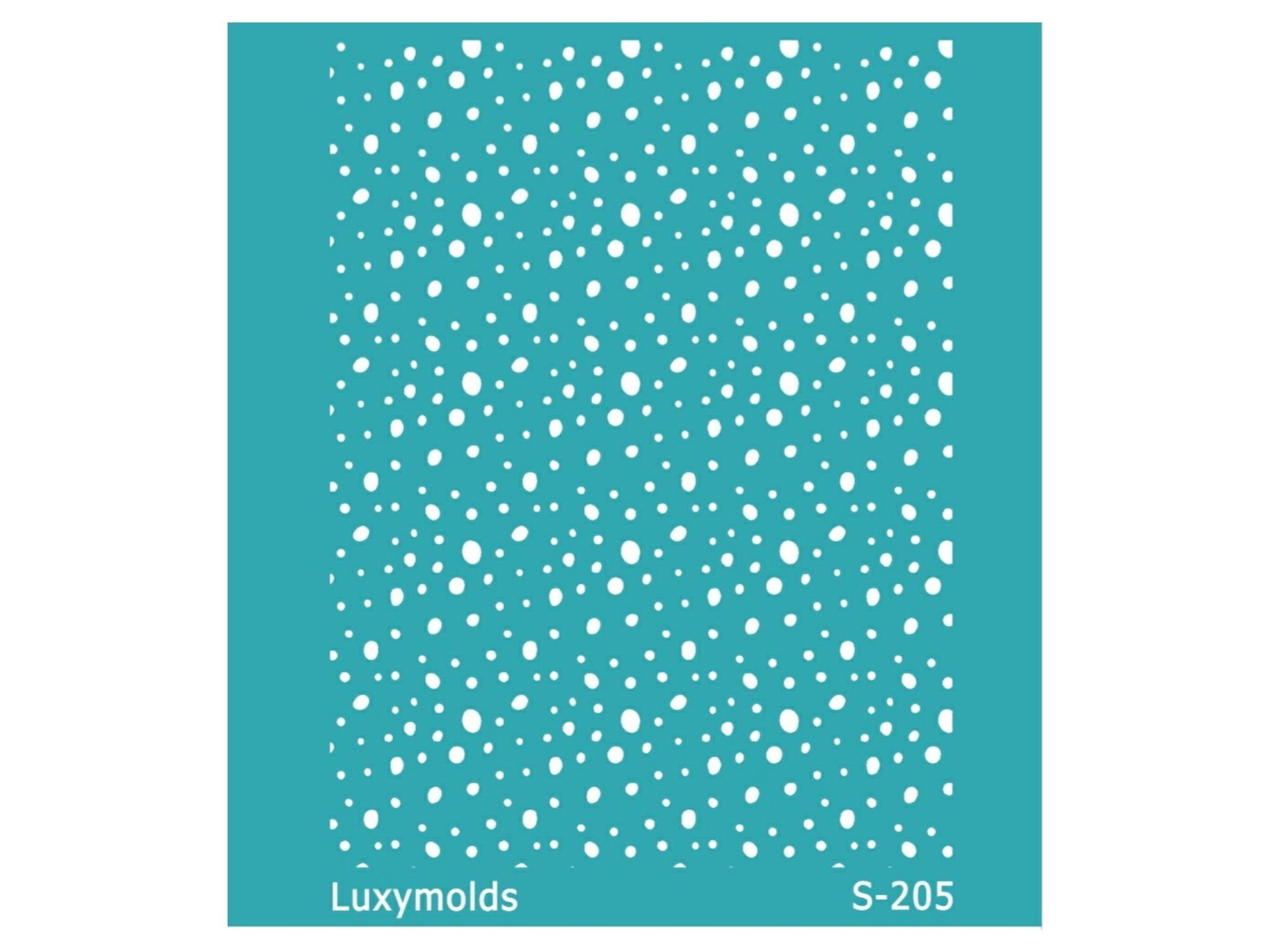 Silk screen stencil for polymer clay "Luxymolds" S-205