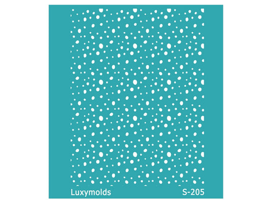 Silk screen stencil for polymer clay "Luxymolds" S-205