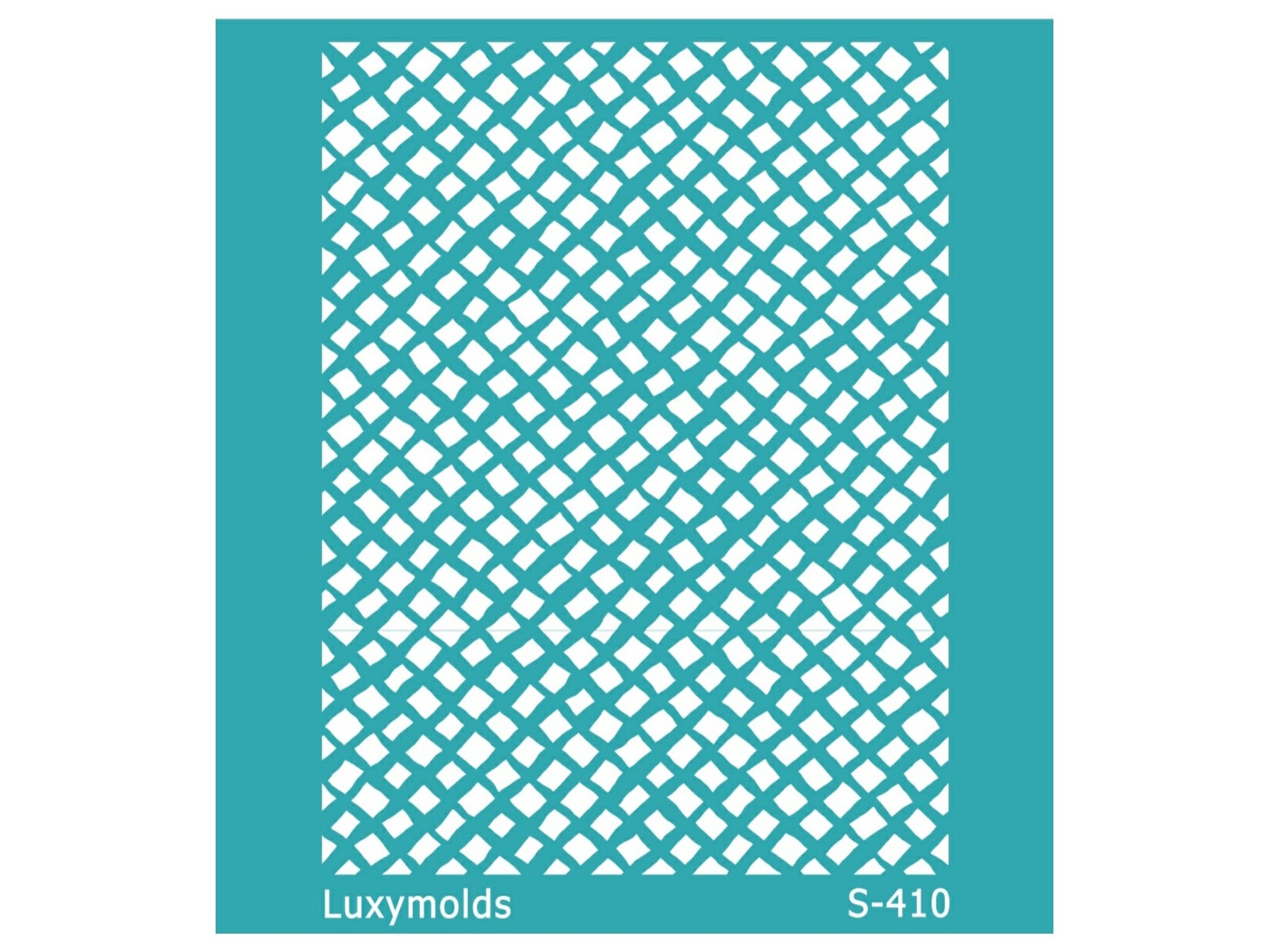 Silk screen stencil for polymer clay "Luxymolds" S-410