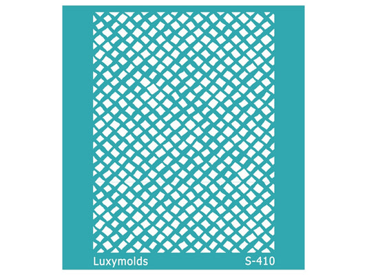 Silk screen stencil for polymer clay "Luxymolds" S-410