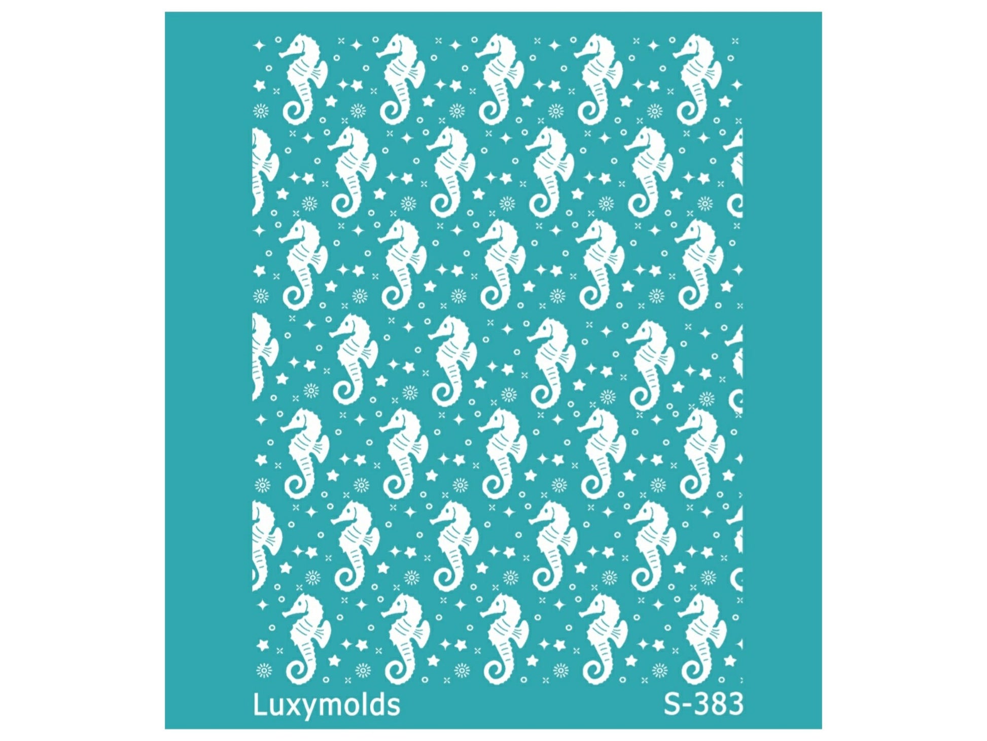 Silk screen stencil for polymer clay "Luxymolds" S-383