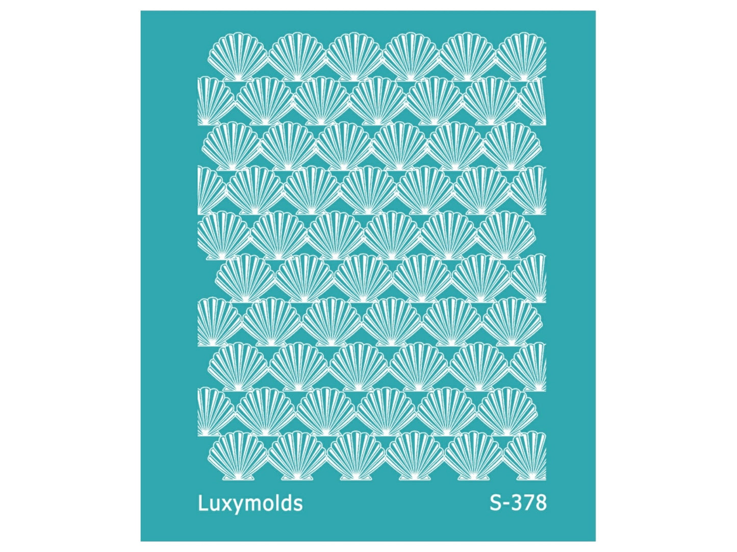 Silk screen stencil for polymer clay "Luxymolds" S-378