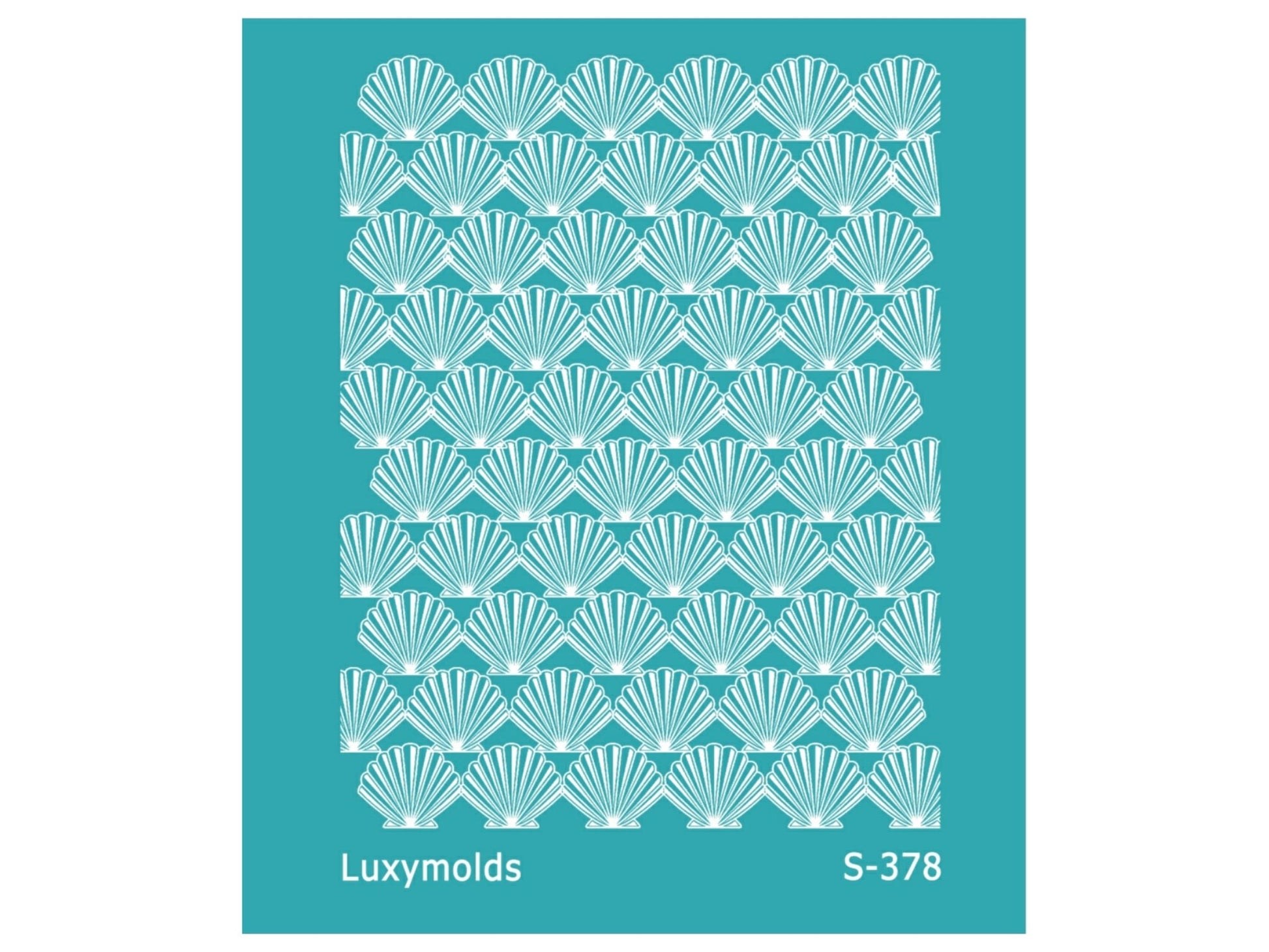 Silk screen stencil for polymer clay "Luxymolds" S-378