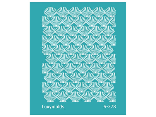Silk screen stencil for polymer clay "Luxymolds" S-378