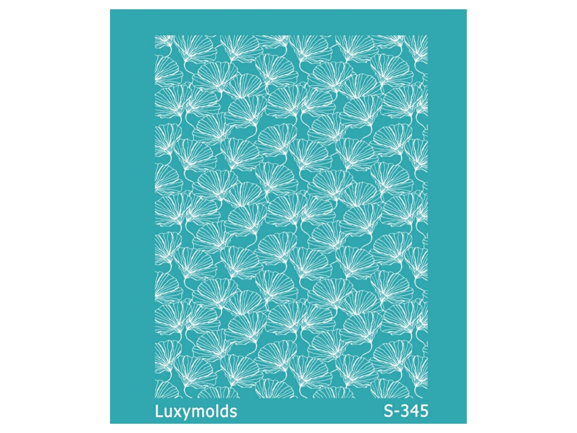 Silk screen stencil for polymer clay "Luxymolds" S-345
