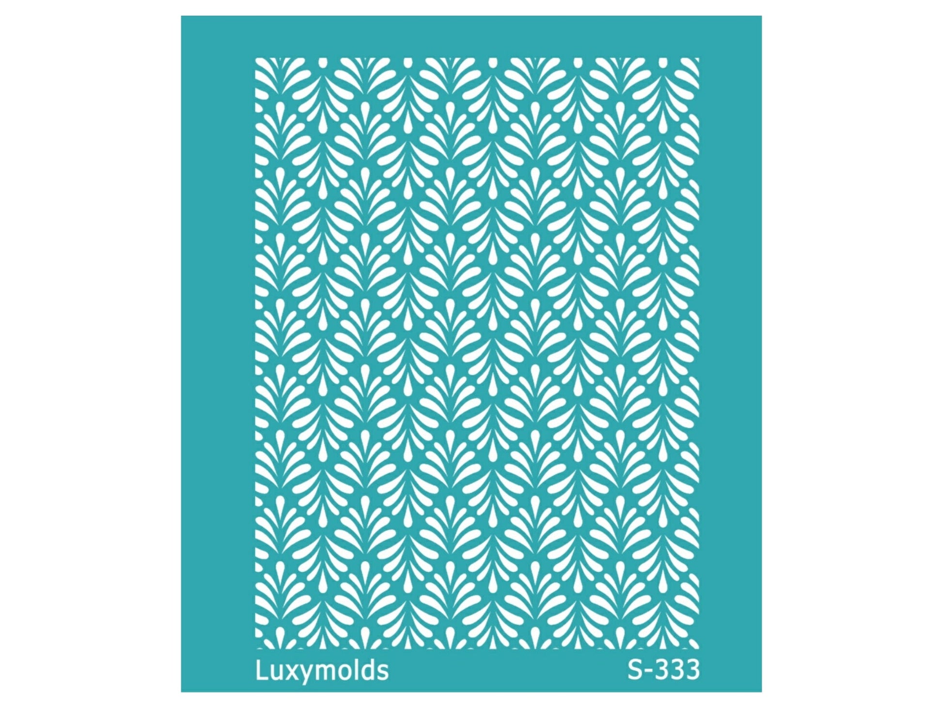 Silk screen stencil for polymer clay "Luxymolds" S-333