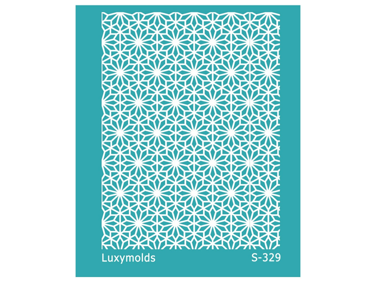 Silk screen stencil for polymer clay "Luxymolds" S-329