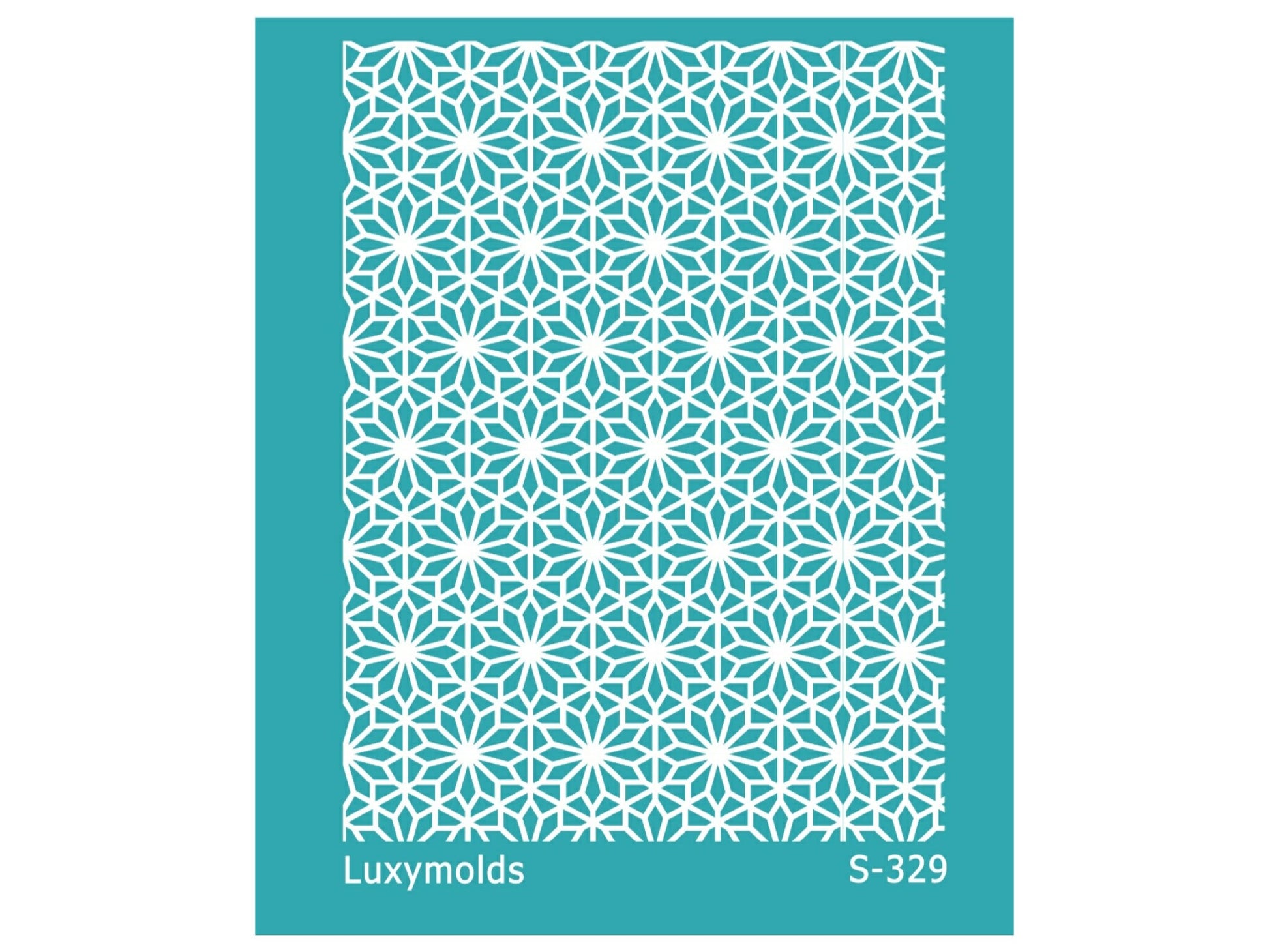 Silk screen stencil for polymer clay "Luxymolds" S-329