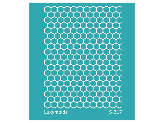 Silk screen stencil for polymer clay "Luxymolds" S-317