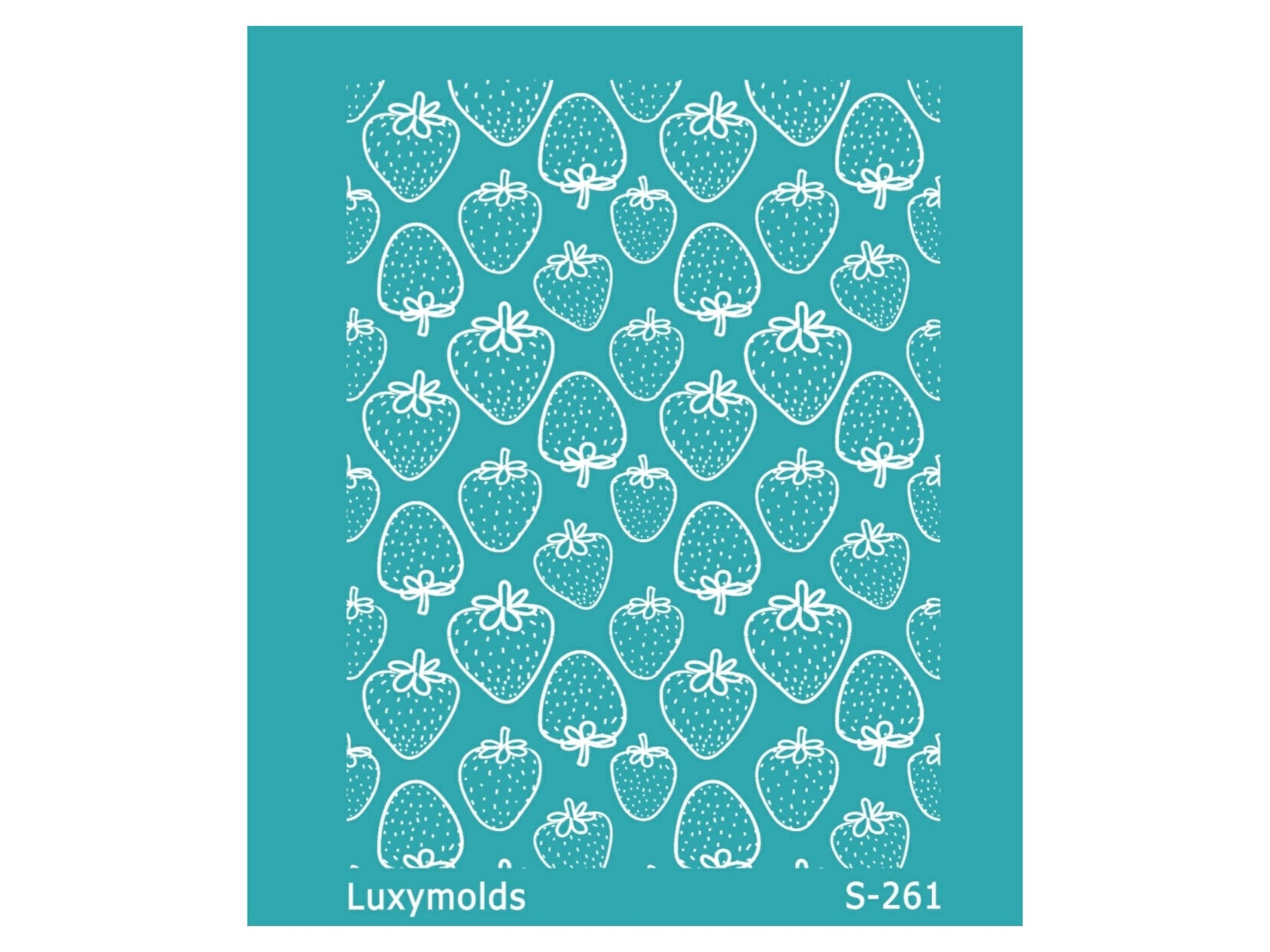 Silk screen stencil for polymer clay "Luxymolds" S-261
