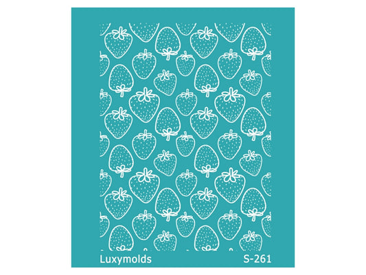 Silk screen stencil for polymer clay "Luxymolds" S-261