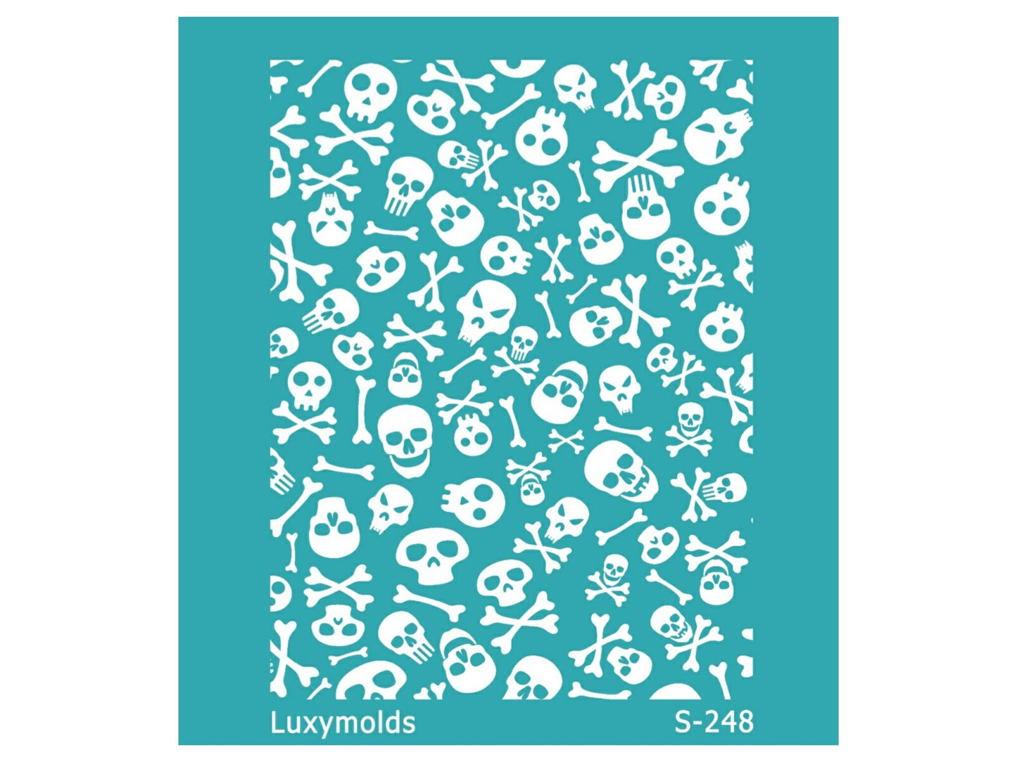 Silk screen stencil for polymer clay "Luxymolds" S-248