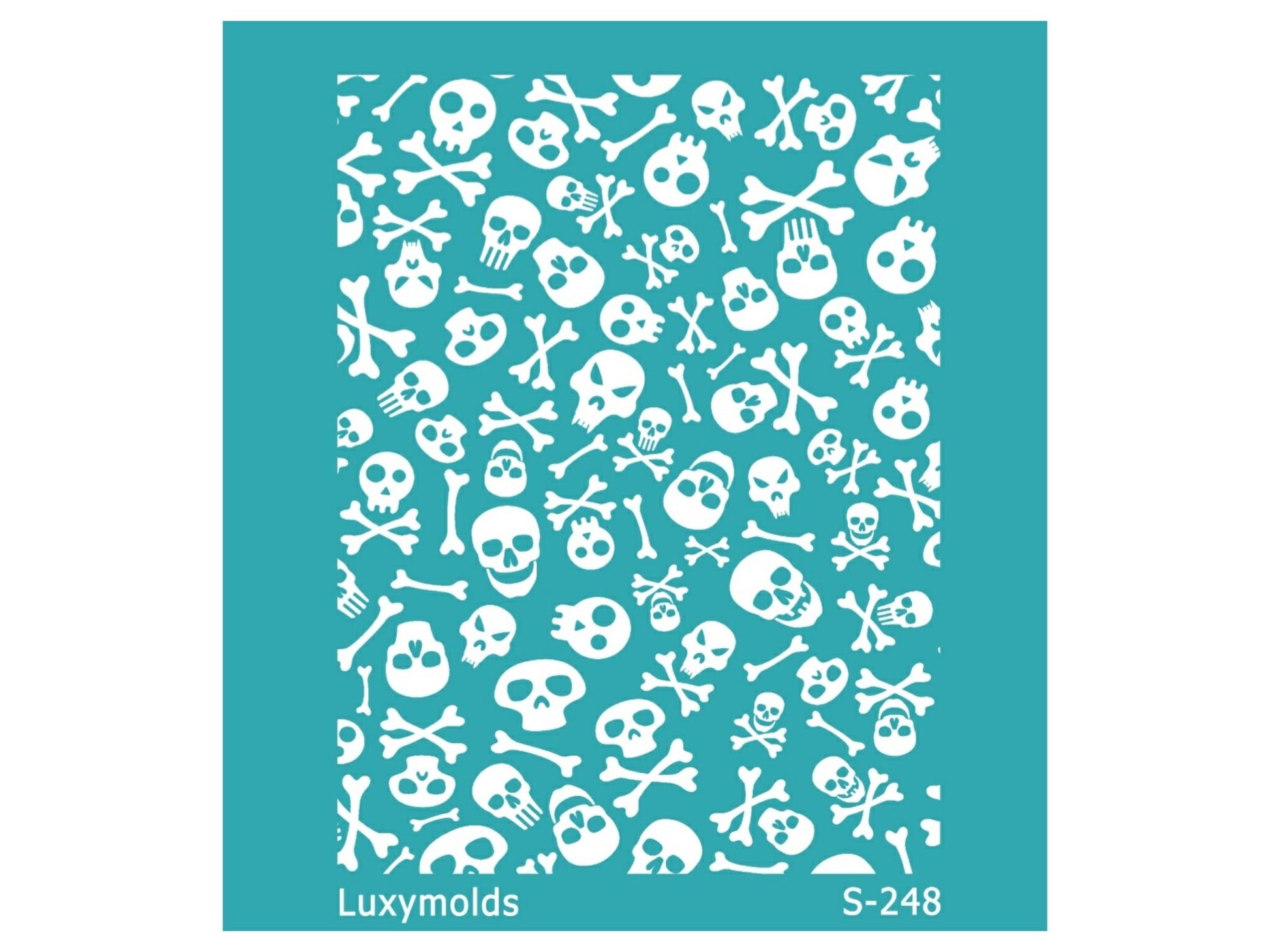 Silk screen stencil for polymer clay "Luxymolds" S-248