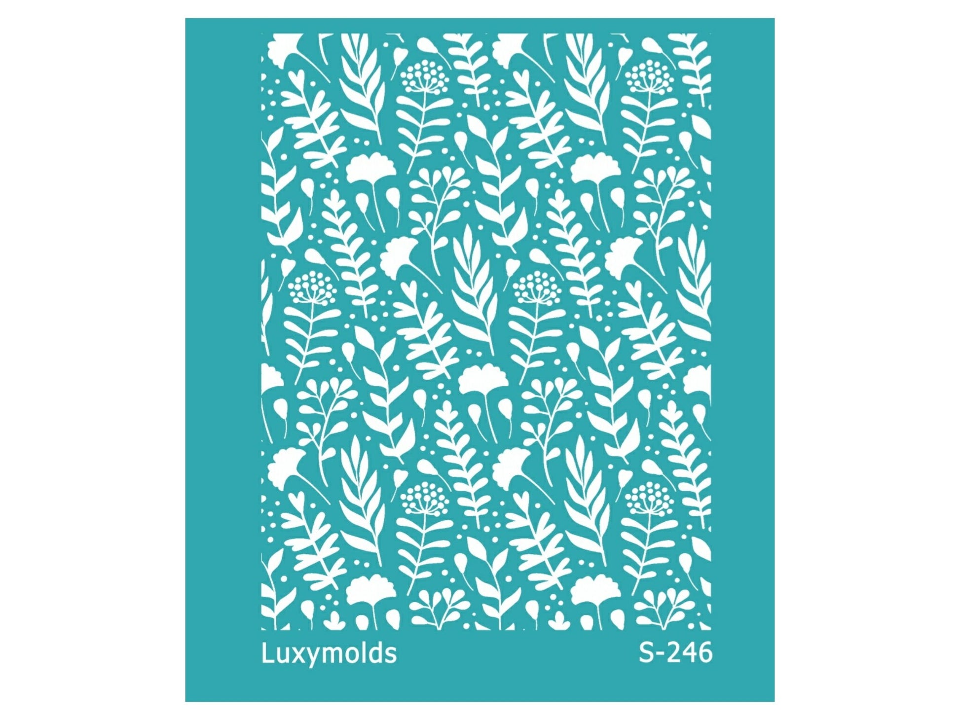 Silk screen stencil for polymer clay "Luxymolds" S-246