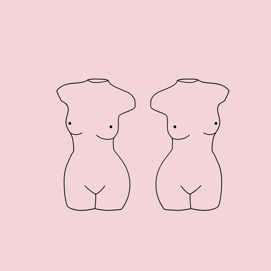 Earrings Polymer clay 3D cutters stamp "Woman body" Jewelry mold 2 pcs set