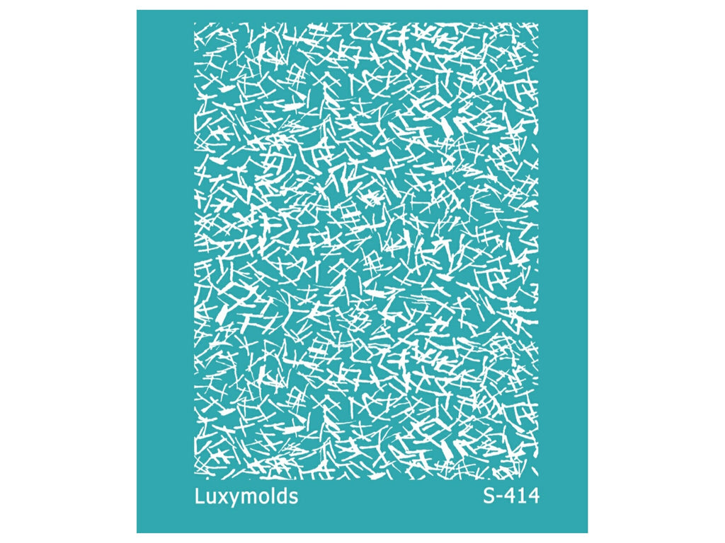 Silk screen stencil for polymer clay "Luxymolds" S-414