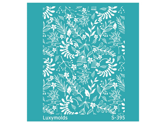 Silk screen stencil for polymer clay "Luxymolds" S-395