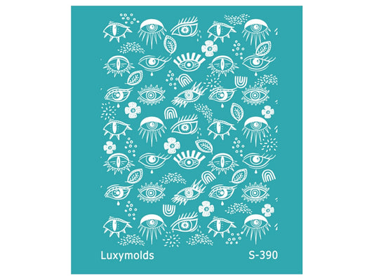 Silk screen stencil for polymer clay "Luxymolds" S-390