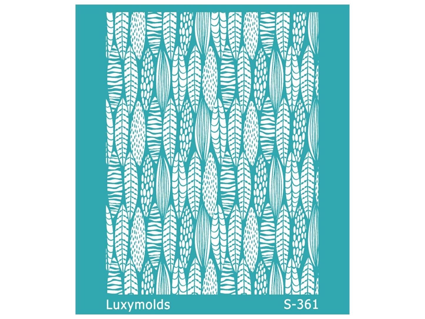 Silk screen stencil for polymer clay "Luxymolds" S-361
