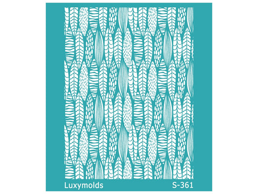 Silk screen stencil for polymer clay "Luxymolds" S-361