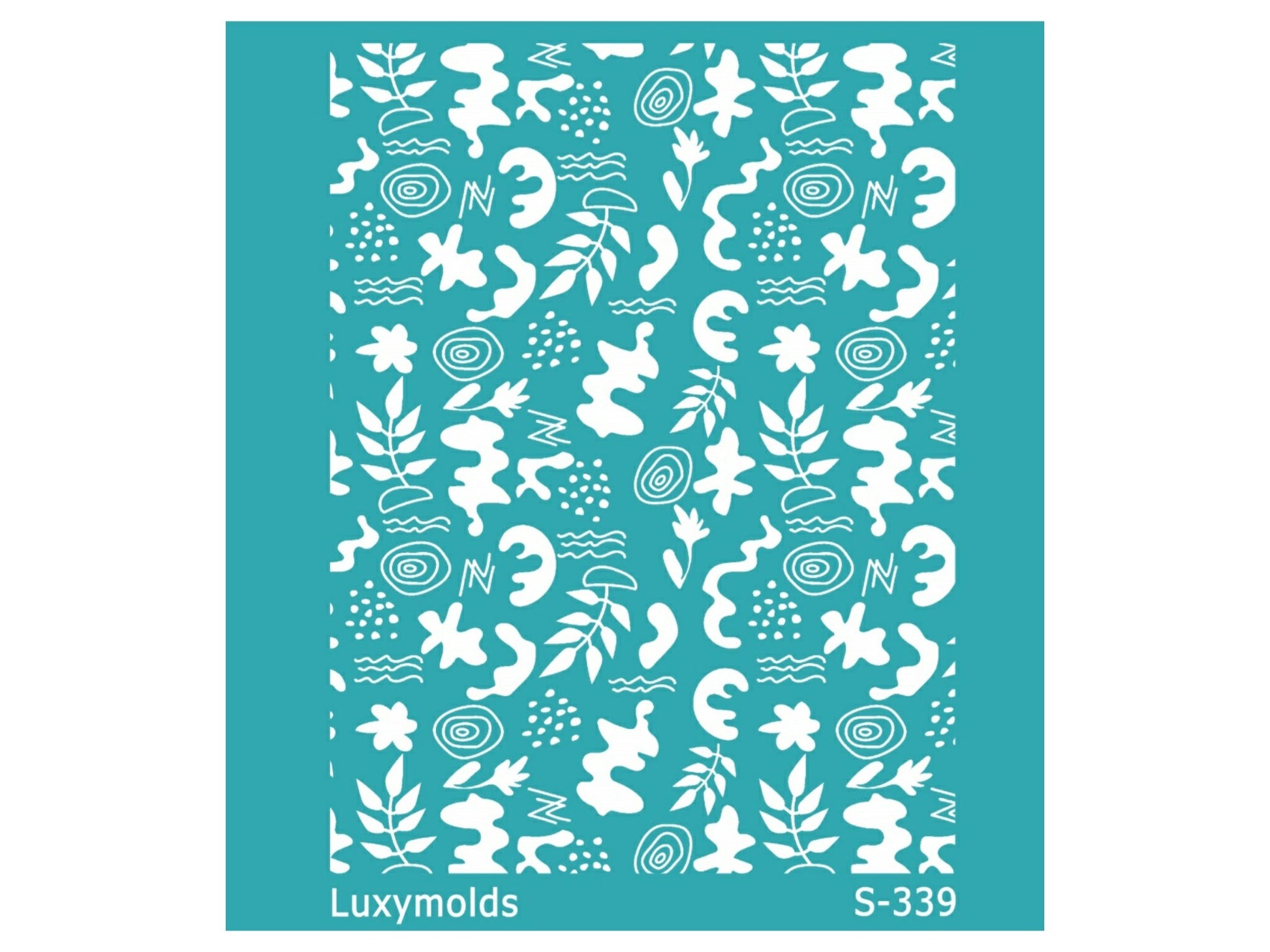 Silk screen stencil for polymer clay "Luxymolds" S-339