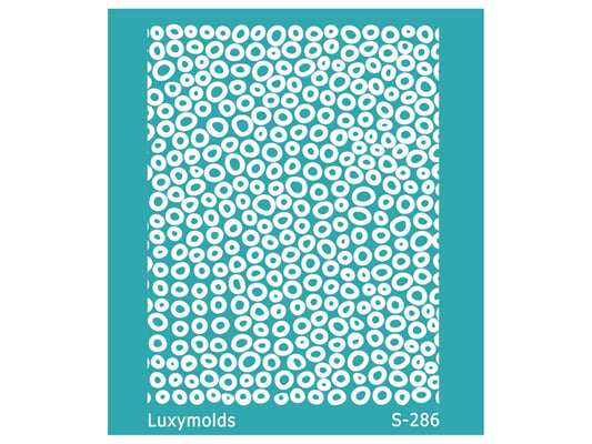 Silk screen stencil for polymer clay "Luxymolds" S-286