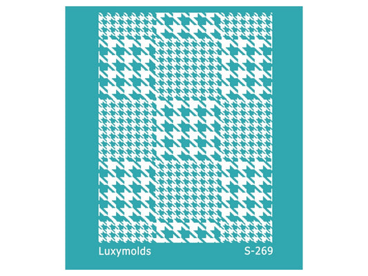 Silk screen stencil for polymer clay "Luxymolds" S-269