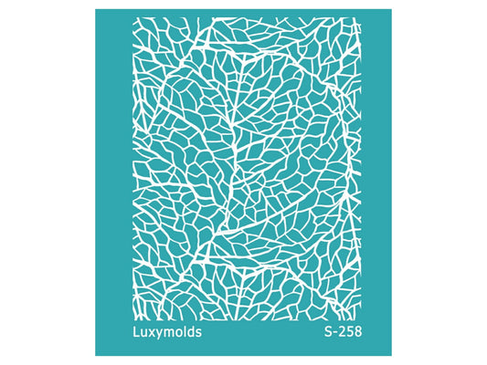 Silk screen stencil for polymer clay "Luxymolds" S-258