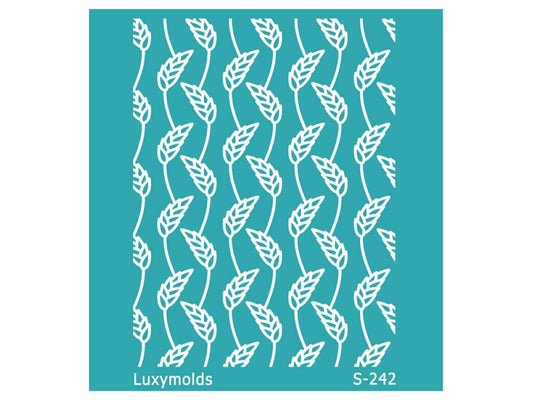 Silk screen stencil for polymer clay "Luxymolds" S-242