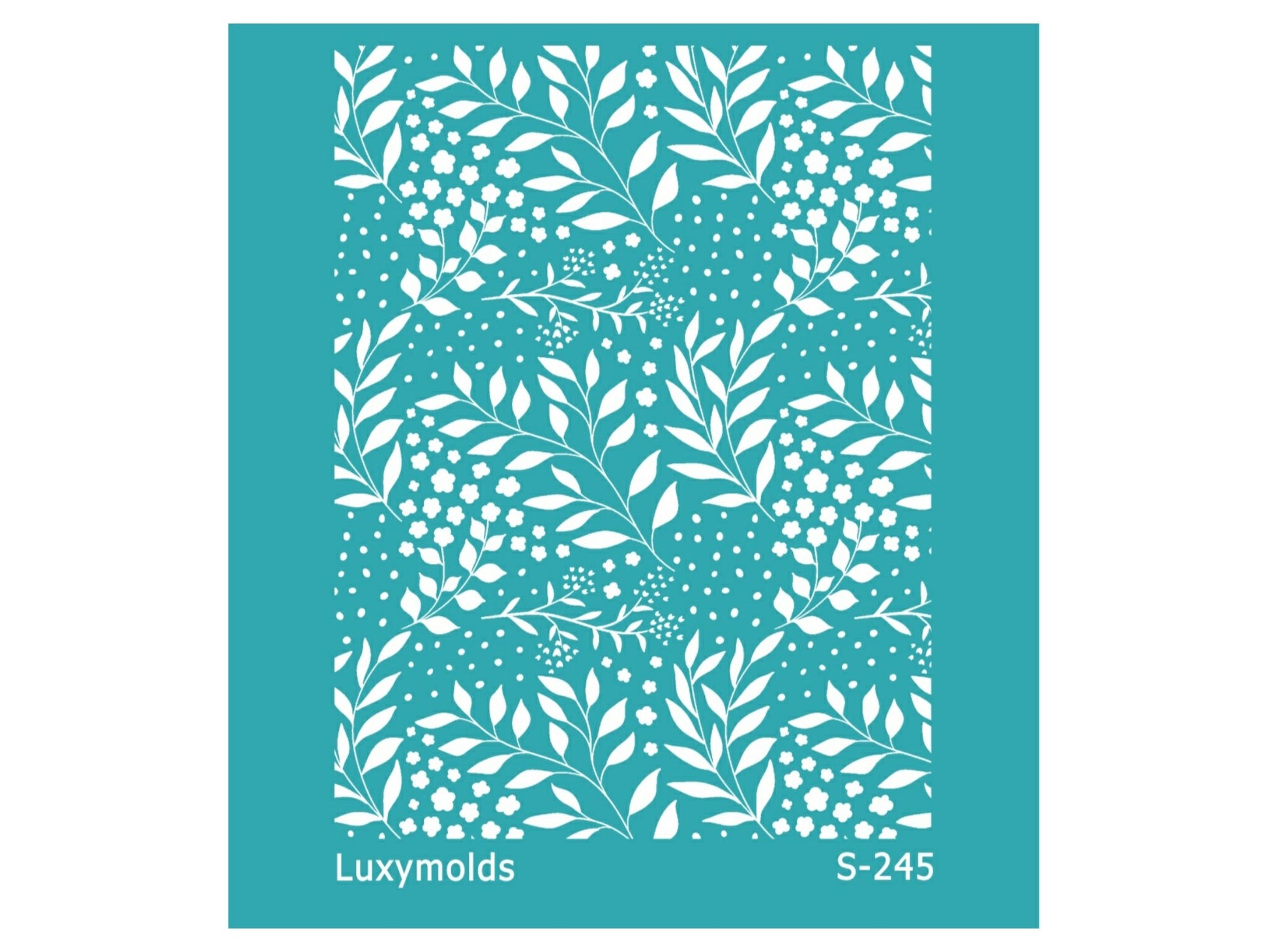 Silk screen stencil for polymer clay "Luxymolds" S-245