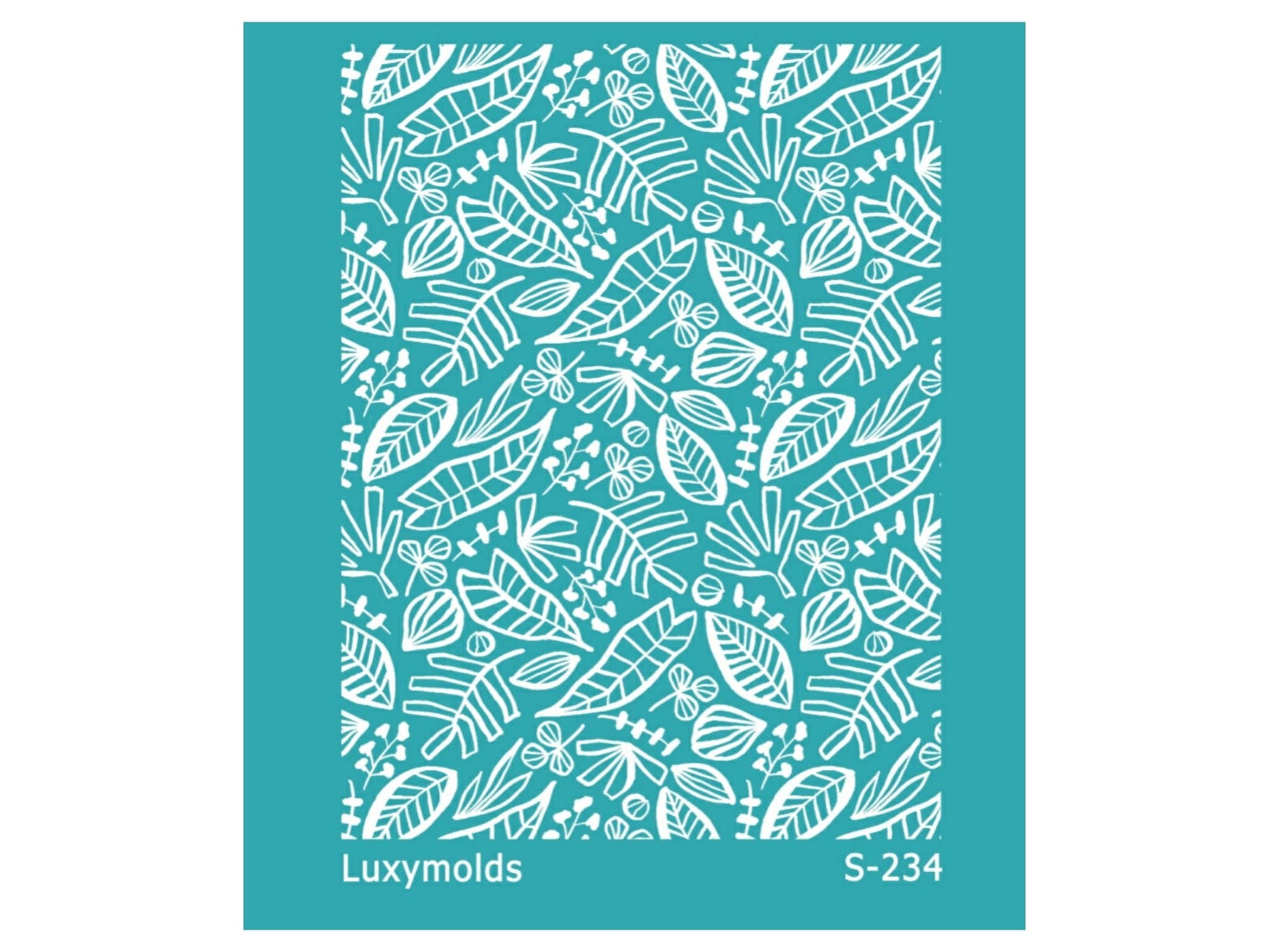 Silk screen stencil for polymer clay "Luxymolds" S-234