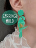 Silicone earrings mold "Parrot" for resin and epoxy