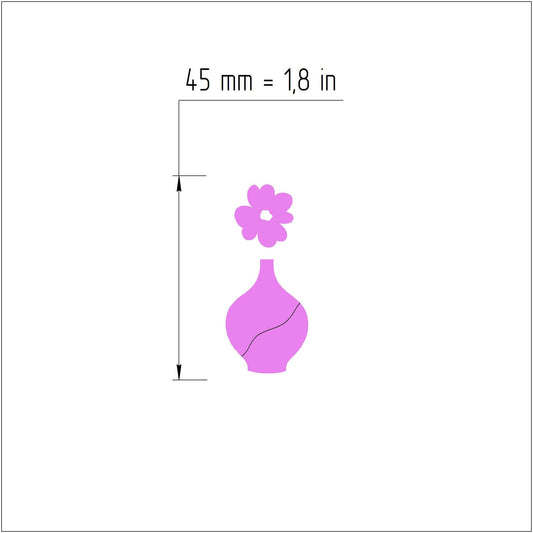 Earrings Polymer clay 3D cutters Jewelry mold 2 pcs set