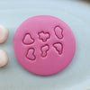 6 pcs set Polymer clay micro cutters 3D print jewelry cutters "Abstract shapes" Earrings clay molds