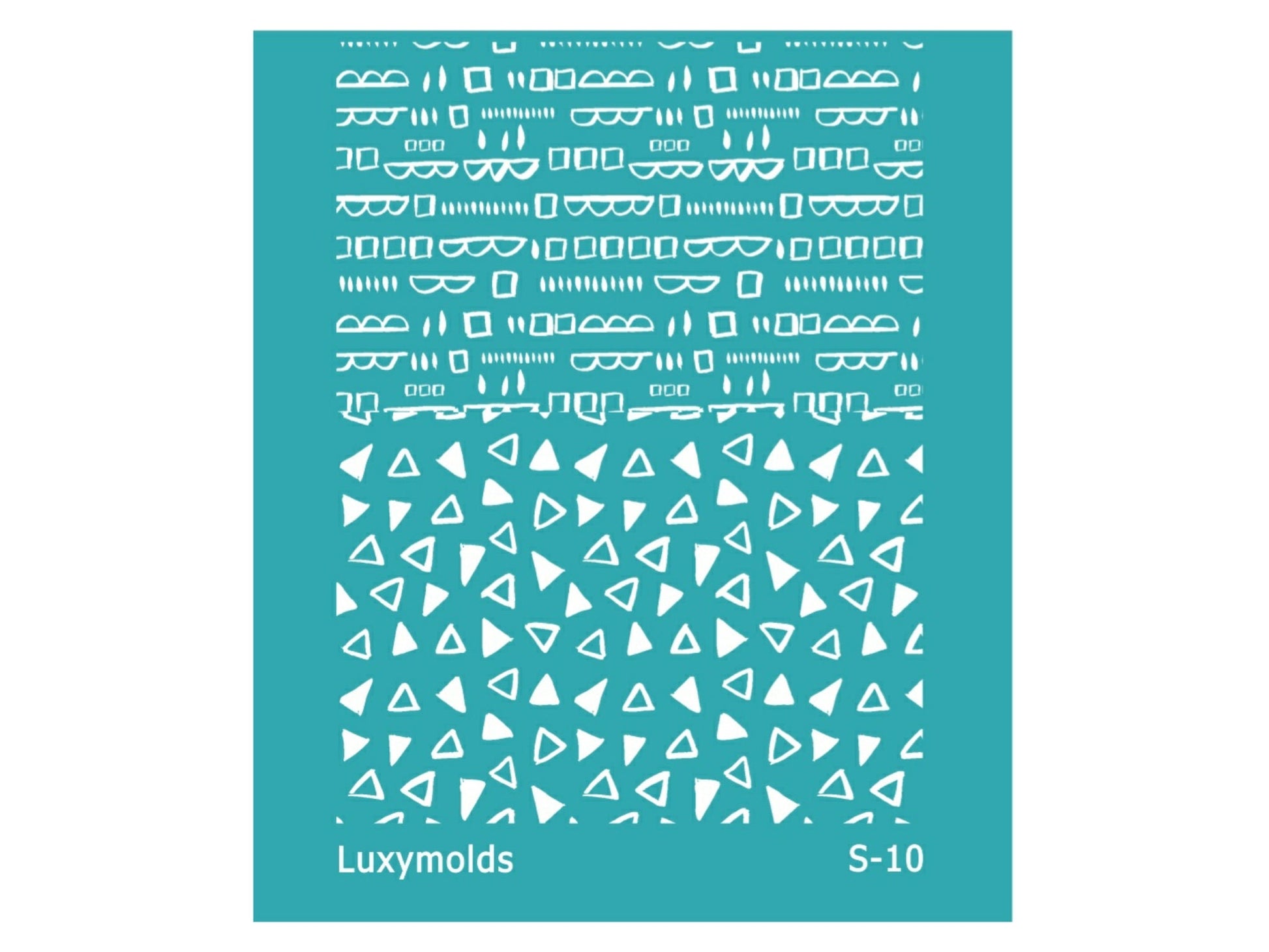Instagram promotion Silk screen stencil for polymer clay "Luxymolds"