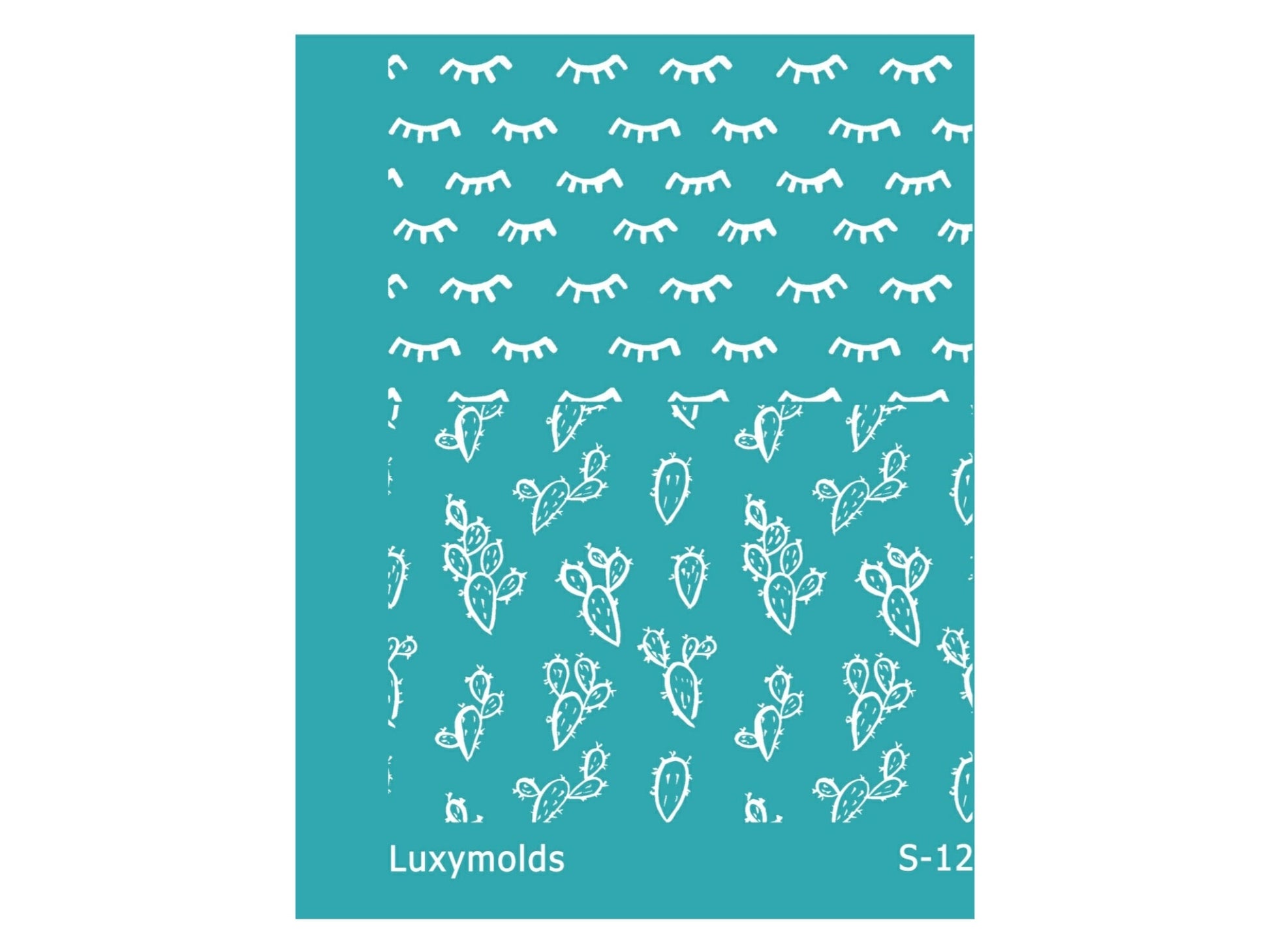 Instagram promotion Silk screen stencil for polymer clay "Luxymolds"