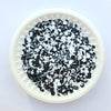 Chunky glitter "White and black" for Resin Epoxy crafts, for nail design